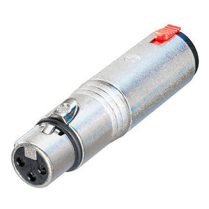 Neutrik NA3FJ 3 Pole XLR-F to Stereo 1/4 Inch Female TRS Locking Jack