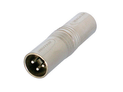 Neutrik NA3MM-POS 3 Pin Male XLR to 3 Pin Male XLR