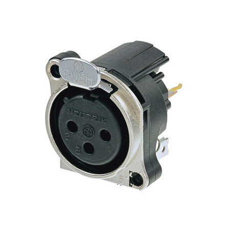 Neutrik NC3FBV1 3 Pole Female XLR Receptacle