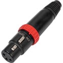 Neutrik NC3FXS-B 3 Pole XLR Female with On-Off Switch (Black)