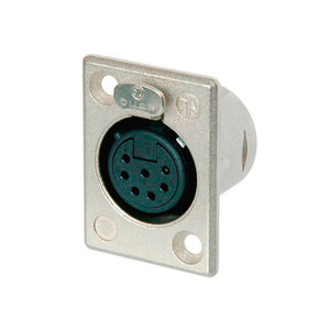 Neutrik NC7FP-1 7 Pin Female XLR Panel Receptacle