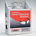 Lens Cleaning Station with 16 Ounce Spray & 1200 8inx4in Wipes