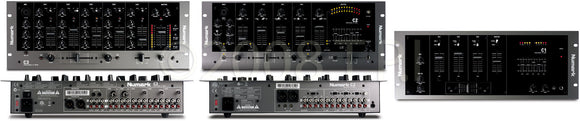 Numark C1 Three-Channel Rack Mixer with Mic Input