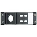 Neutrik NZPFD-4ST Blank Panel Plate for opticalCON & Four ST Connectors