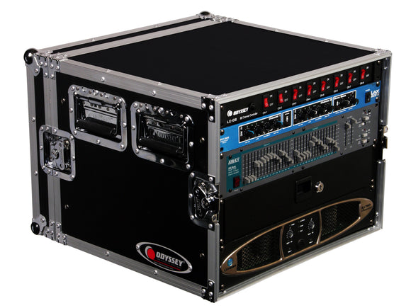 Odyssey Cases FRAR8E 8-Space Econo Amp Flight Ready Rack