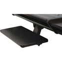 OmniRax Computer Keyboard/Mouse Shelf for Omni Desk - Black