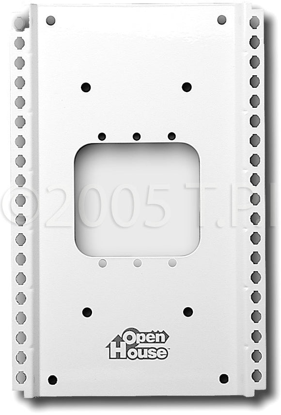 Open House Surface Mount Grid Enclosure 6 1/2inW X 10inH- white