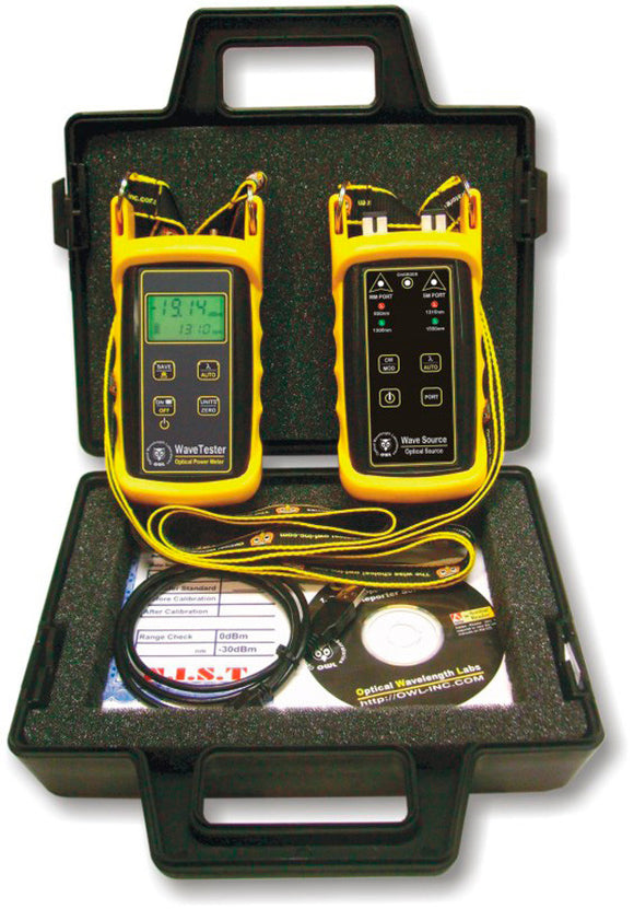 Optical Wavelength WT-WS-MDSD WaveSource Quad MM/SM Auto-Test Kit - ST