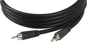 TecNec RCA Male to Male Molded Video Cable 10FT