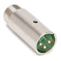 Switchcraft P3M Male XLR Gooseneck Connector