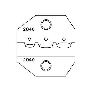 Paladin 2040 Die for CrimpALL/8000 & 1300 Series - Insulated Terminals & Lugs