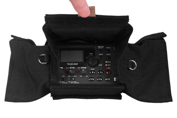 PortaBrace AR-DR60D Audio Recorder Case for Tascam AR-DR60D