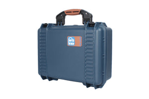 Portabrace PB-2400DK Airtight Hard Case with Custom Padded Interior - Small - Blue with Black