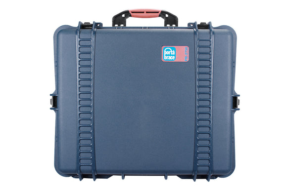 Portabrace PB-2750E Airtight Hard Case with Wheels - Extra Large - Blue