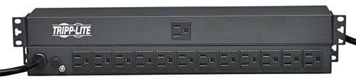 Tripplite PDU1215 15A Rackmount Power Conditioner with 12 Rear Outlets (1-Front)