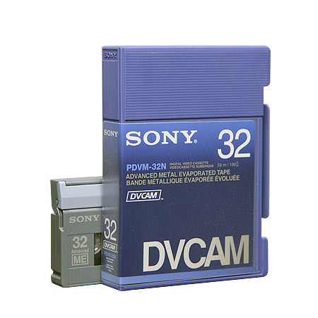 Sony Standard DVCAM Chipless Tape 184 Minute