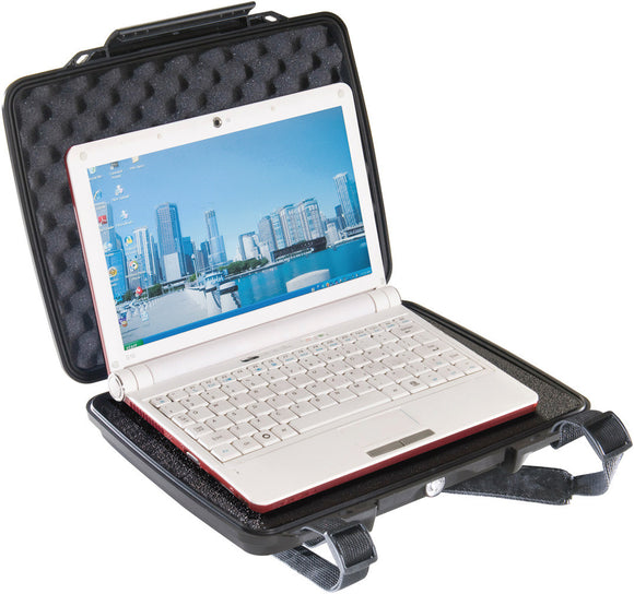 Pelican 1075 Hardback Tablet Case w/ Pick-n-Pluck Foam and Convoluted Foam Lid