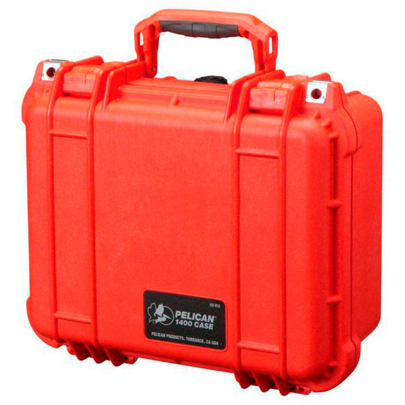 Pelican 1400NF Case No Foam Orange