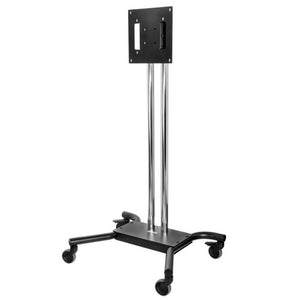 Peerless SC560DPS Floor Cart for 32 to 65 In. Flat Panel Displays - Black/Chrome