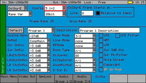 Leader Phabrix PHSXOBD-G Dolby Streaming Start Of Frame Adjust For Phabrix SX