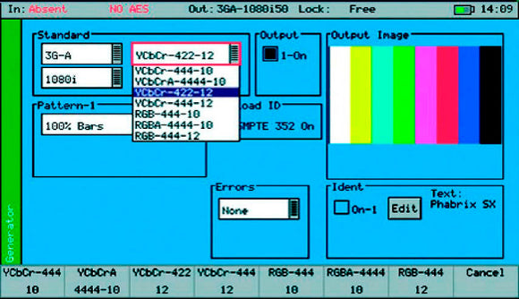 Leader Phabrix PHSXOF Advanced Formats For Phabrix SxA & SxE