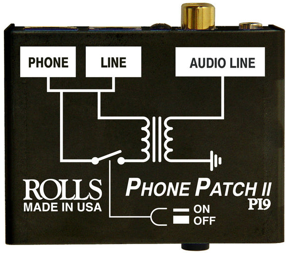 Rolls PI9 Phone Patch Telephone Audio Interface