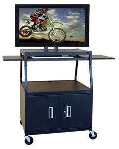 Hamilton Buhl PLCAB44E Wide Body Flat Panel TV Cart with Locking Cabinet