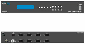 PureLink HX-4400 4x4 v1.4 3D HDMI  Integrated Matrix Router