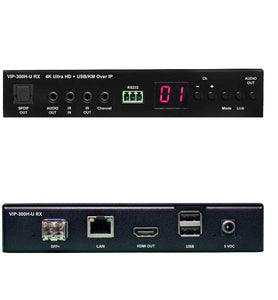 PureLink VIP-300H-U-RX UltraHD 4K HDMI & USB/KM over IP Receiver (Decoder)