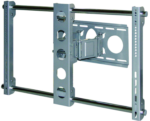 Bentley Mounts PLW-106S Articulating LCD Plasma 26-65 In Wall Mount (Silver)