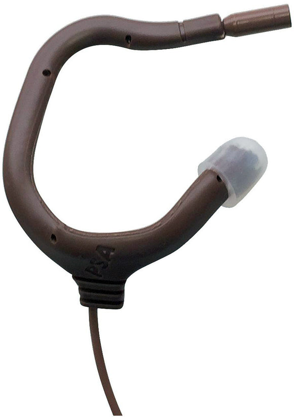 Point Source Audio EO-8WL-XLEW-BR EMBRACE Earmount Omni Lavalier Mic for Lectrosonics WM/MM - Brown