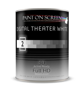 Paint On Screen - Digital Theater White - 1 Quart