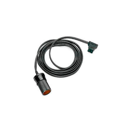 Connectronics 20ft Coiled Powertap F to Cigarette Plug Power Cable