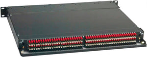 ADC-Commscope PPA1-14MKIINS ProPatch 1RU 2x24 Longframe Audio Patchbay Normals Strapped