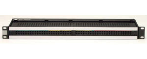 ADC-Commscope PPP1248-E3-NN-S 1RU 2x48 Bantam Patchbay Non-Normal w/EDAC 3-Pin & Mating