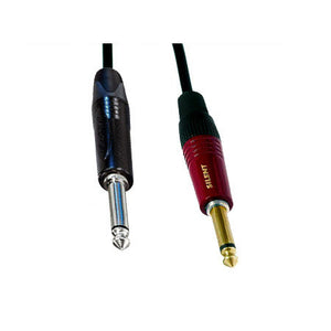 Professional Quad Star Guitar Cable with Neutrik Silent Plug to NP2C-B Connectors 25FT