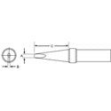 Weller PTA7 Screwdriver Solder Tip 700 Degree .062in x .62in