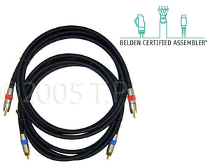 TecNec Plenum RCA Male to Male Video Cable 50FT