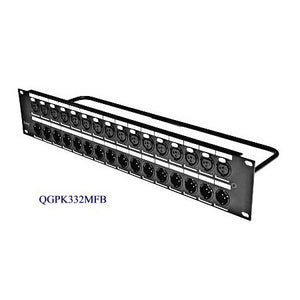 Switchcraft QGPK116MB 16 XLR Male Patchbay