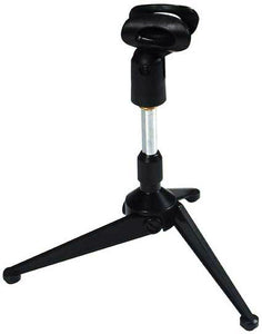 Quik Lok A-188 Desktop Microphone Stand with Tripod Base