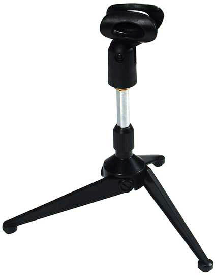 Quik Lok A-188 Desktop Microphone Stand with Tripod Base