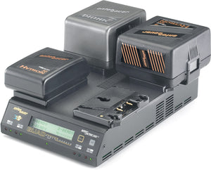 Anton Bauer QUAD 2702 Sequential Four Position PowerCharger with LCD