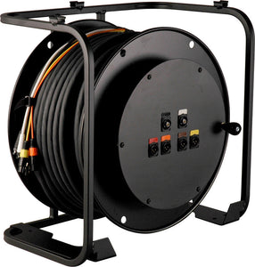 RAVR-HD High Definition Broadcast AV Reel with Connectorized Hub 250 Feet