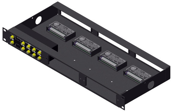 RDL RC-1U 19in Universal Rack Chassis - RU / ST and TX Series