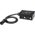 Laird RD1-BX5 24-Volt Twin Output 3-Pin XLR Power Splitter Box