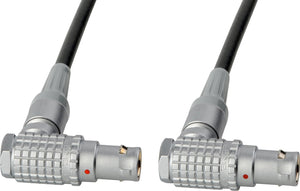 RS422 Command Cable - Lemo RA 10P to RA 10P - 18 Inch