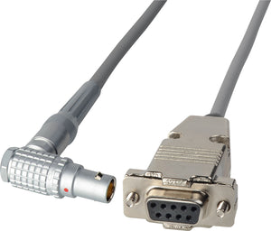 RS422 Command Cable - Lemo RA 10P to DB-9F - 1 Foot