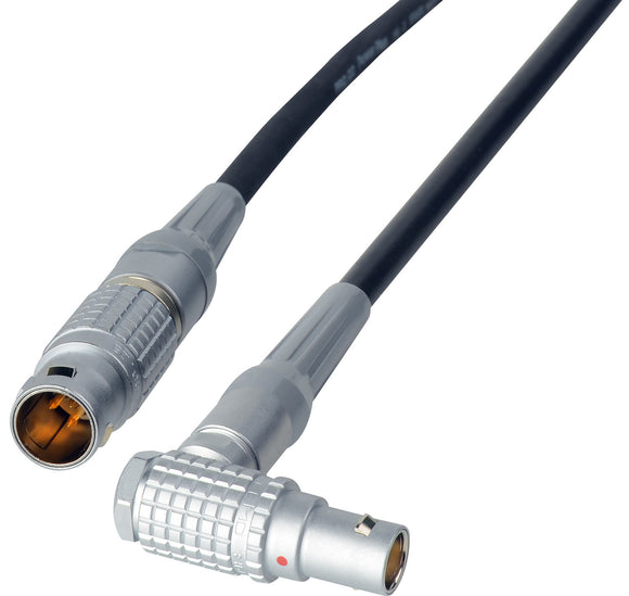 Epic / Scarlet 12V DC Power Cable - RA Lemo 1B-6F to 2B 6-Pin Male - 1 Foot