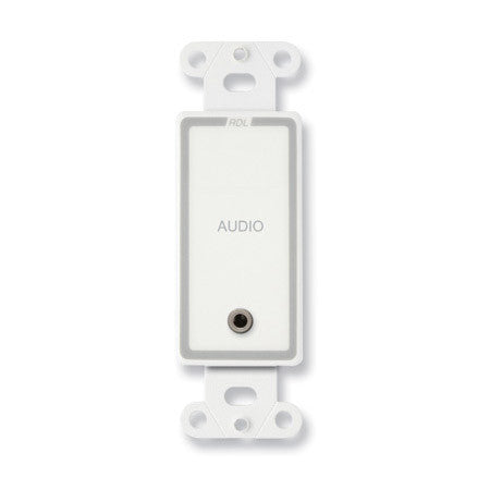 RDL D-MJPT Mini-Jack Pass-Through Plate