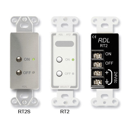 RDL RT2S Remote Control Selector (Stainless Steel)